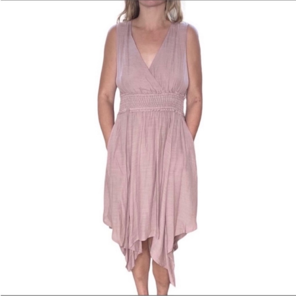 WISHLIST sleeveless uneven hem dress NEW - Picture 5 of 10